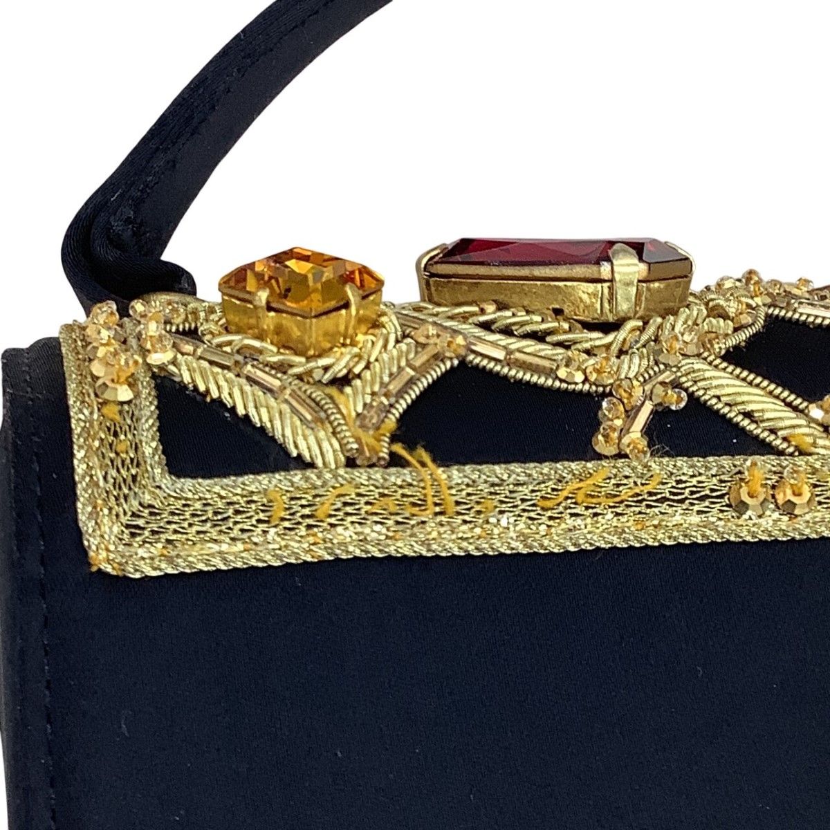 DANIEL SWAROVSKI ダニエル・スワロフスキー ハンドバッグ ブラック DANIEL SWAROVSKI ダニエル・スワロフスキー ハンドバッグ ブラック