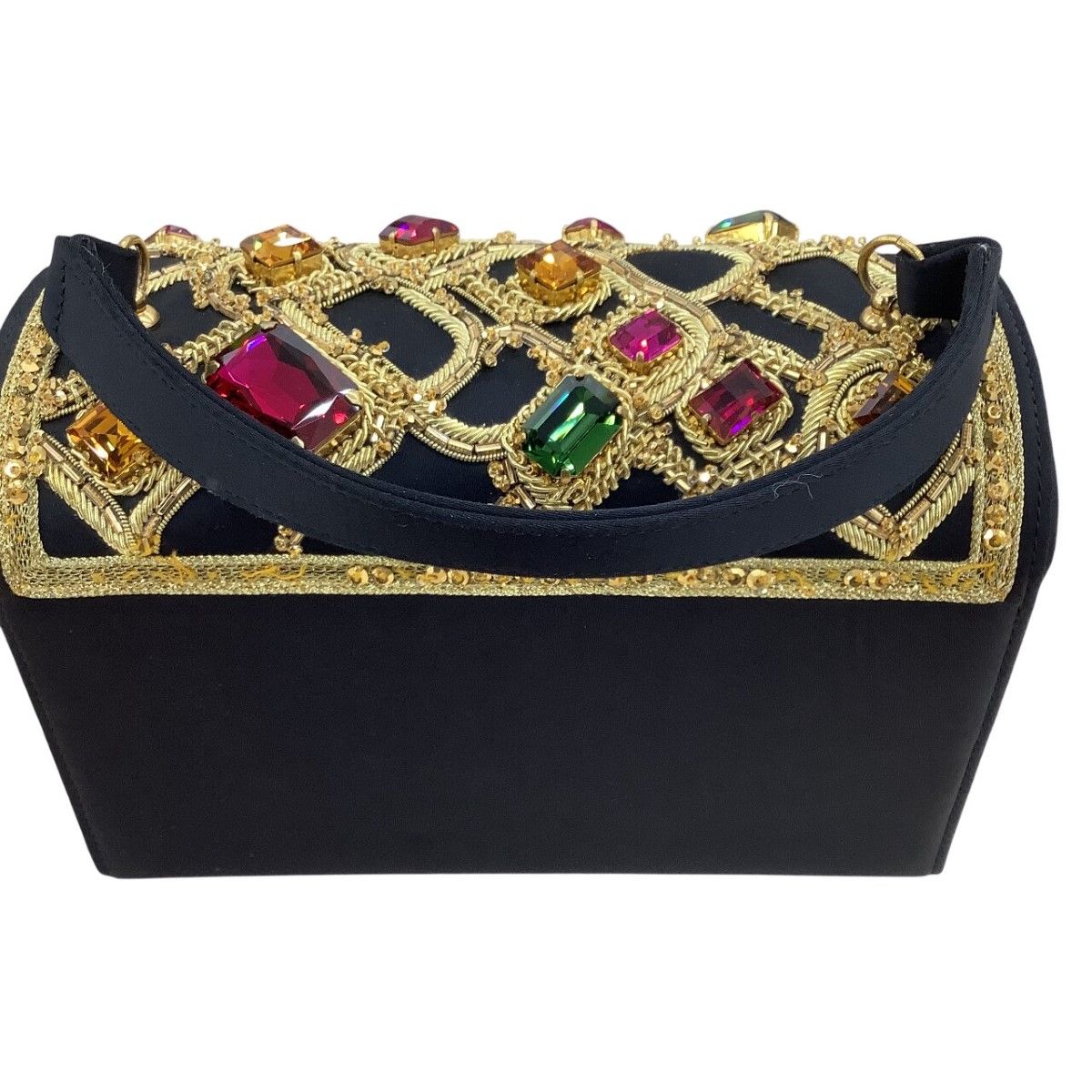 DANIEL SWAROVSKI ダニエル・スワロフスキー ハンドバッグ ブラック DANIEL SWAROVSKI ダニエル・スワロフスキー ハンドバッグ ブラック