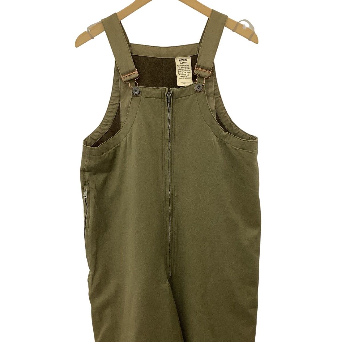 US.ARMY アメリカ軍 Vintage 40s タンカーストラウザーズ 月桂樹ボタン DEAD STOCK ミリタリーカーキ