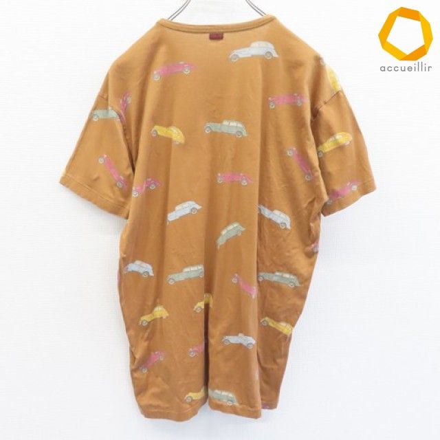 パパス Papas Tシャツ 半袖 車 メンズ [s1011706]