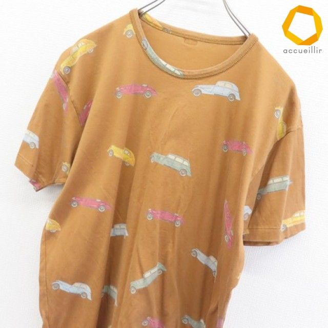 パパス Papas Tシャツ 半袖 車 メンズ [s1011706]