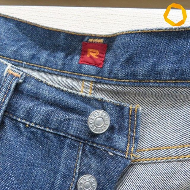 リゾルト RESOLUTE ONOMICHI DENIM おのみち デニム ジーンズ パンツ 710 ボタンフライ メンズ [a905461]