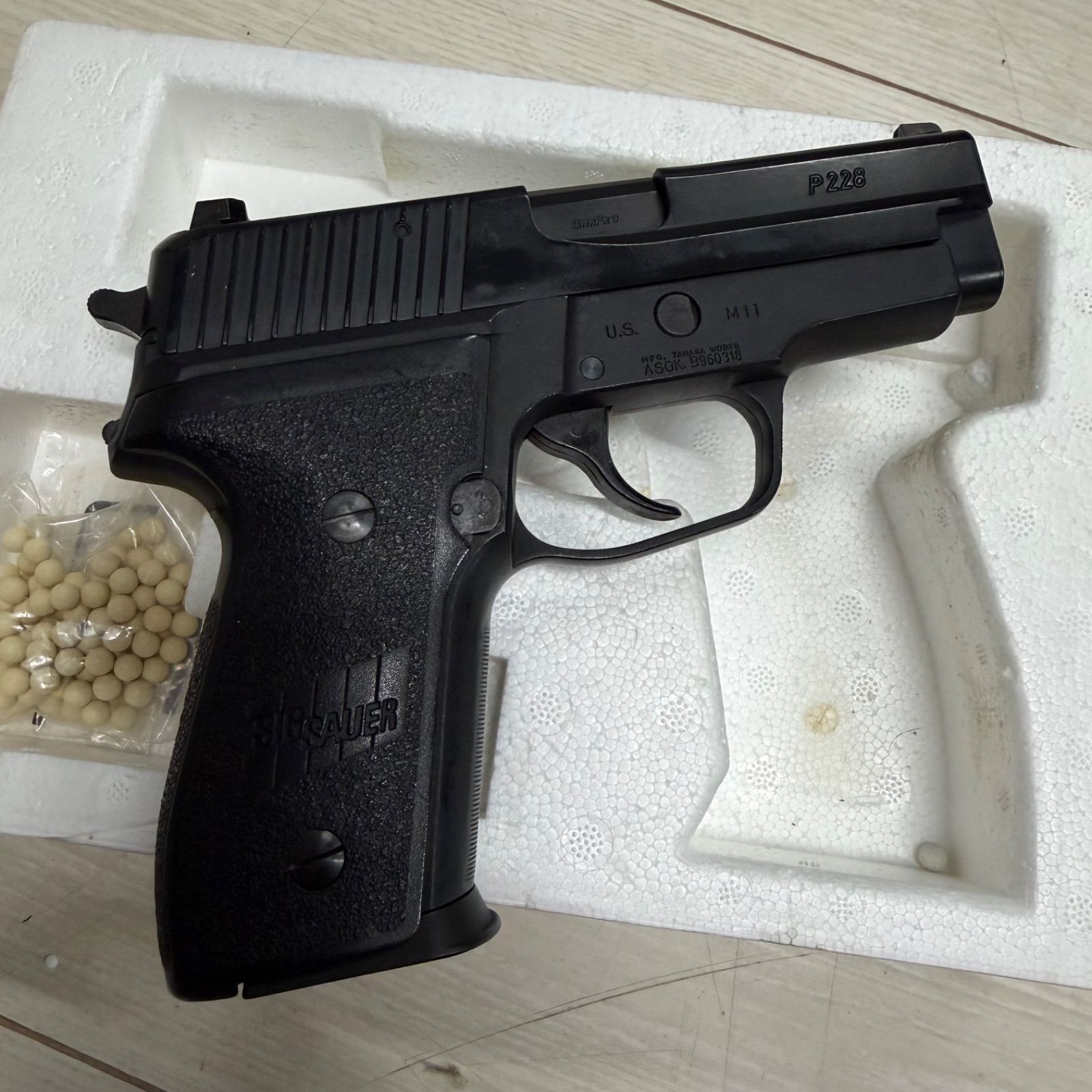 タナカワークス SIG P228 ガスブローバック - メルカリ