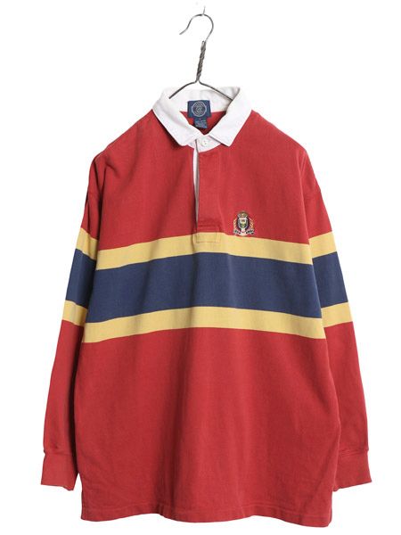 80s オールド ギャップ ボーダー 長袖 ラガーシャツ メンズ L / ヴィンテージ 旧タグ 長袖シャツ ラグビー ポロシャツ ボックス カットソー