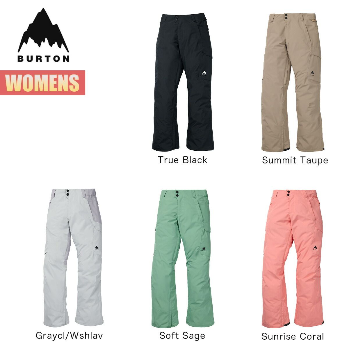バートン スノーボードウェア レディース パンツ 25-26 Burton