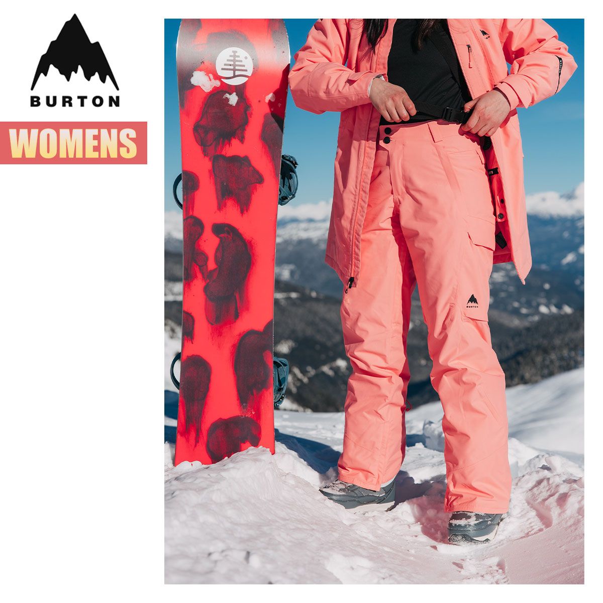 バートン スノーボードウェア レディース パンツ 25-26 Burton