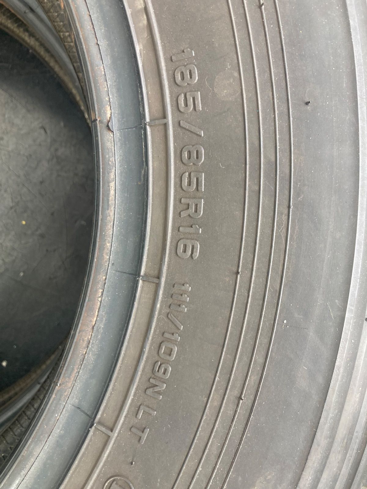 ダンロップ エナセーブ SPLT50 185/65R15 101/109N 4本 185/85R16 111/109N 2本　中古