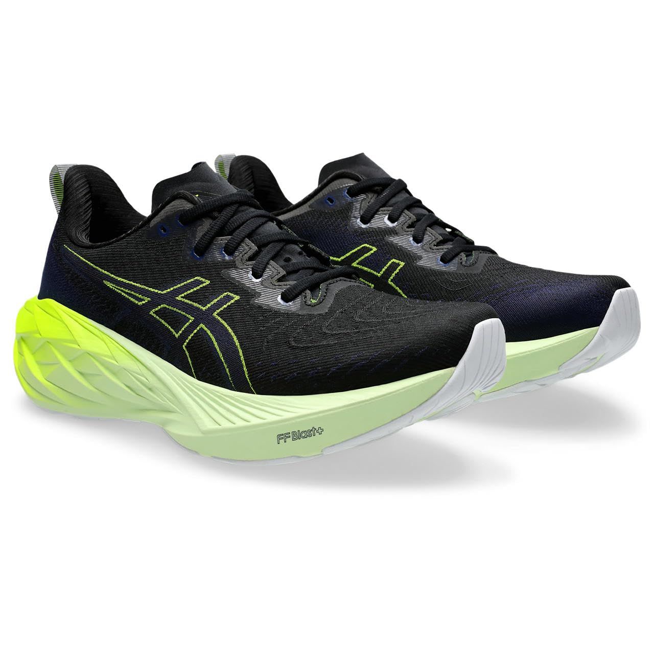 [アシックス] ランニングシューズ NOVABLAST 4 1011B693 メンズ 022(クール グレー/ブルー エクスパンス) 27.5 cm 2E [003(ブラック/ブルー エクスパンス)] [27.5 cm 2E]