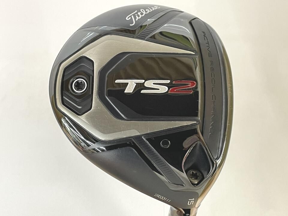 タイトリスト　TS2　15度　ツア－AD　ZF　70　Xフレックス　フェアウェイウッド　中古　ゴルフドゥ！岡山青江店【最短即日発送】