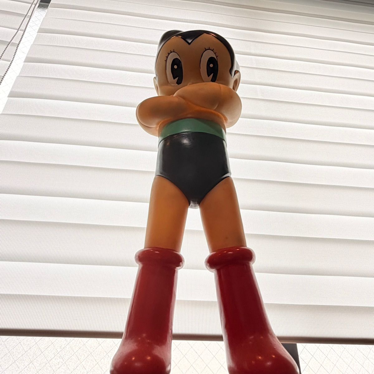 昭和レトロ】鉄腕アトム ソフビ フィギュア 腕組みポーズ ヴィンテージ