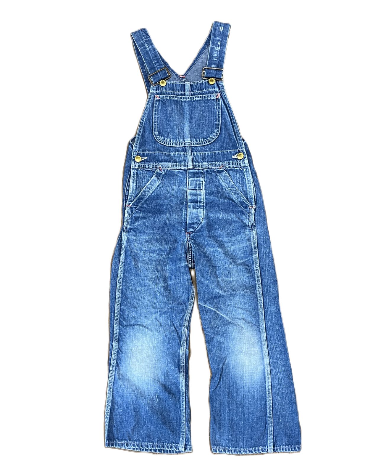 1940s-50s　Vintage Kids Denim Overall　UNION MADE　キッズデニム　オーバーオール