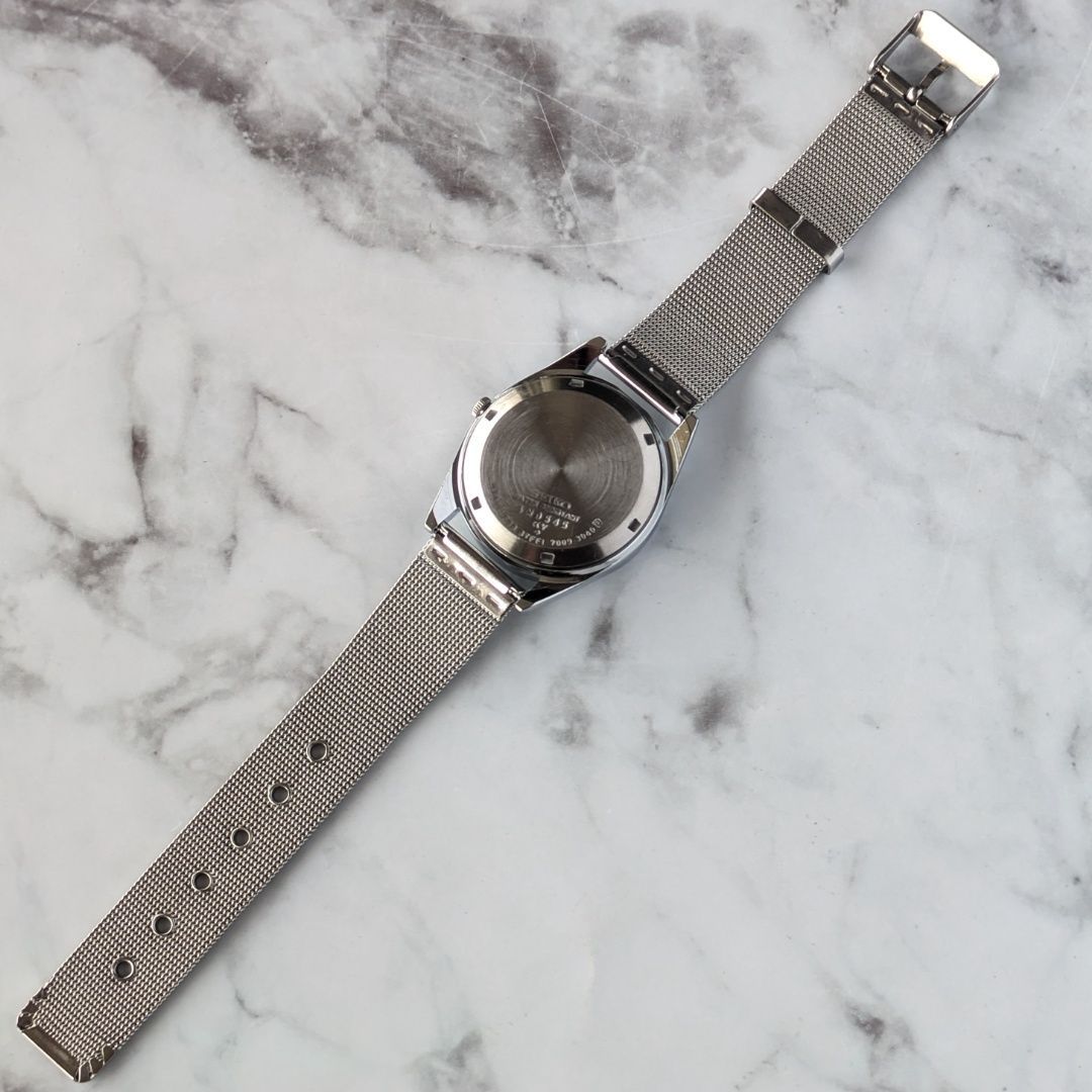 稼働品 SEIKO セイコー5 自動巻き 80s ヴィンテージ アイスブルー文字