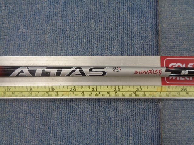 中古シャフト USTマミヤ ユーエスティーマミヤ ATTAS RX SUNRISE RED 5
