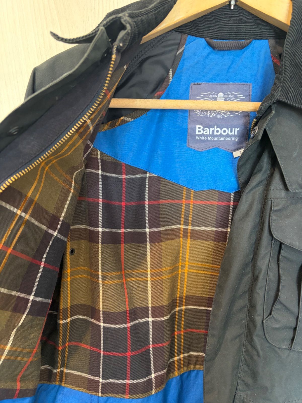ヴィンテージ/英国製】Barbour×White Mountaineering バブアー