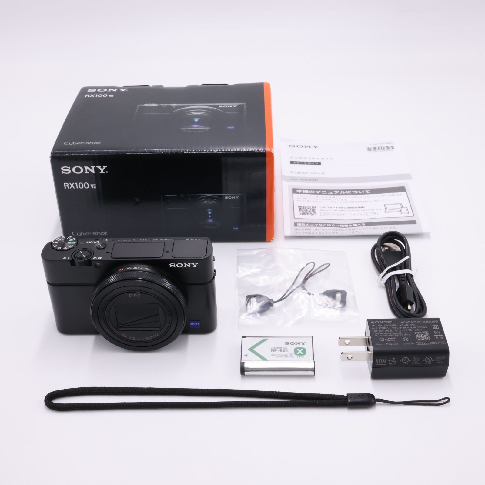 中古-美品| SONY RX100VII DSC-RX100M7 Ver.1.0 日本語対応 | Serial