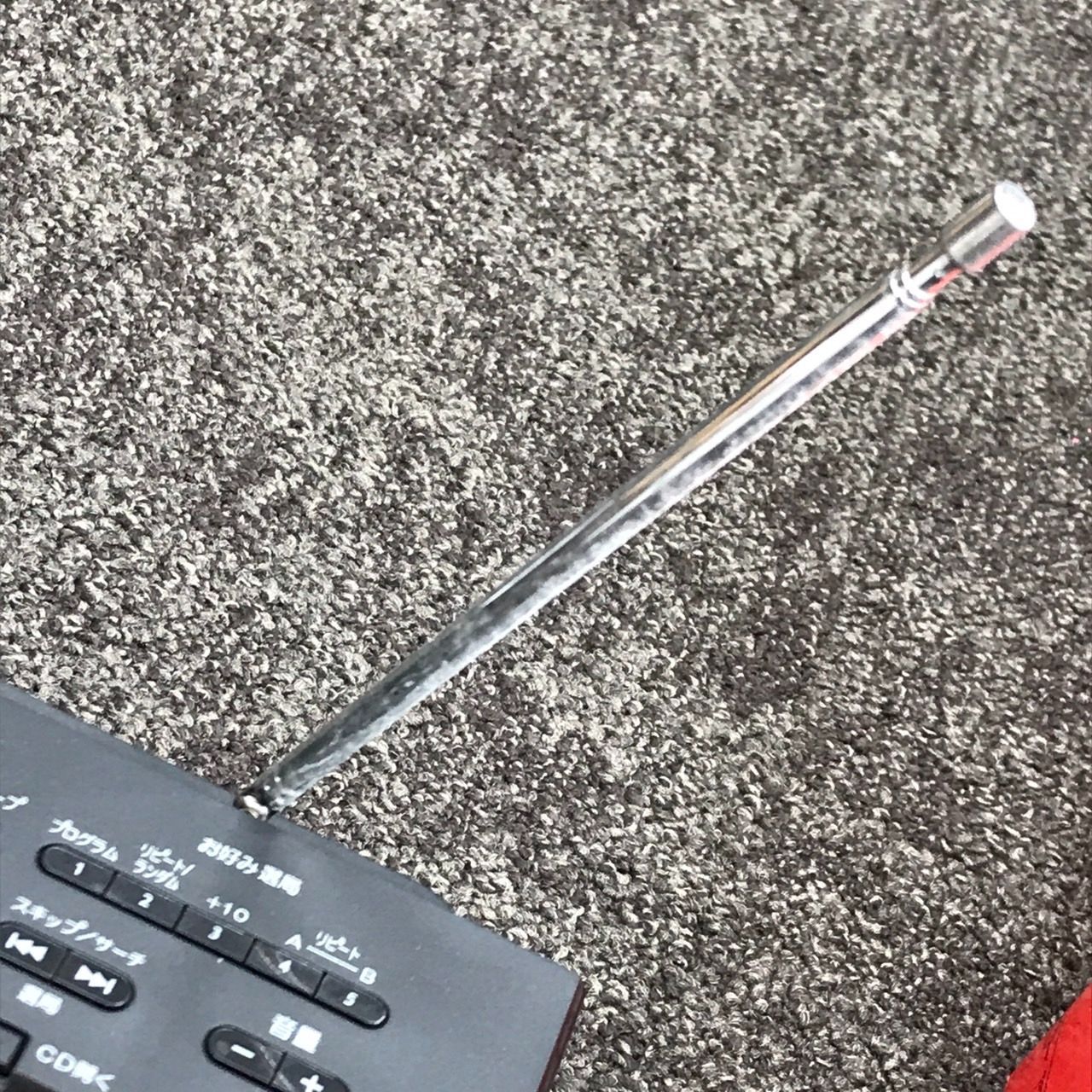 TOSHIBA 東芝 TY-AN2 Aurex オーレックス CDラジオ 本体 ブラック 動作