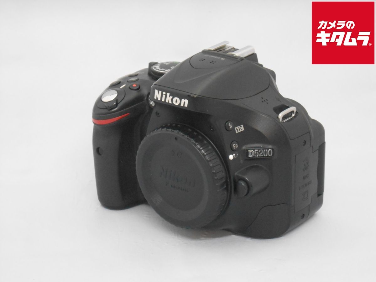 【中古】 【並品】 ニコン D5200 ボディ ブラック