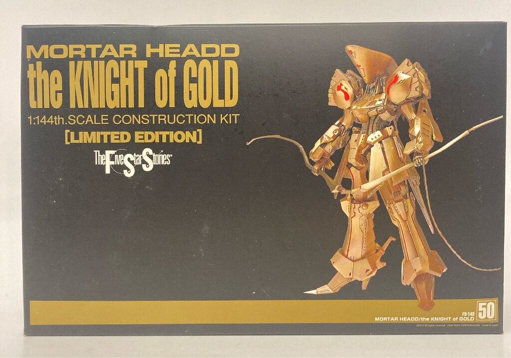 ウェーブ/wave 1/144スケールカラーレジンキャストキット 原型 syujyu ナイト・オブ・ゴールド 限定版 50