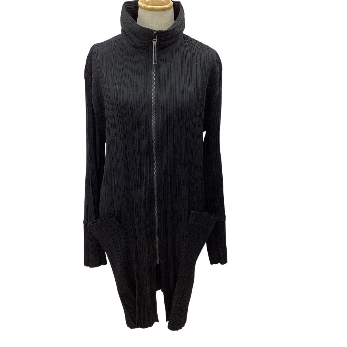 ISSEY MIYAKE イッセイミヤケ プリーツ ジャケット SIZE L IM53-FD801 ブラック 26,098円
