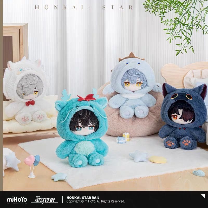 崩壊：スターレイル・公式　ぬいぐるみ（男子宿舎）丹恒　景元　刃　サンデー　B1