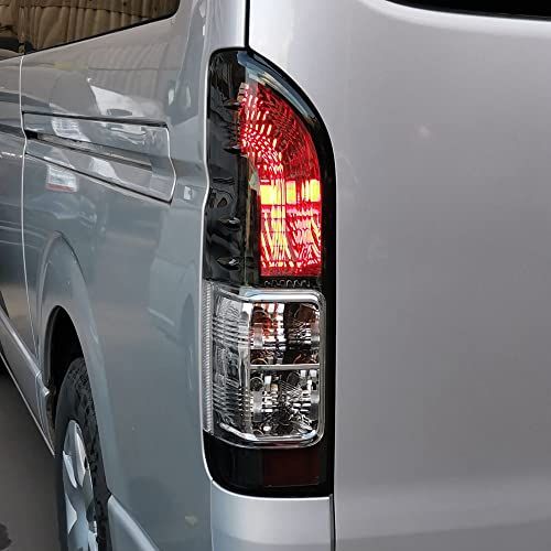 R★VLAND 200系 1型-8型対応 ハイエース レジアスエース ハーフスモーク テールランプ (ライトスモーク) 23fea12d