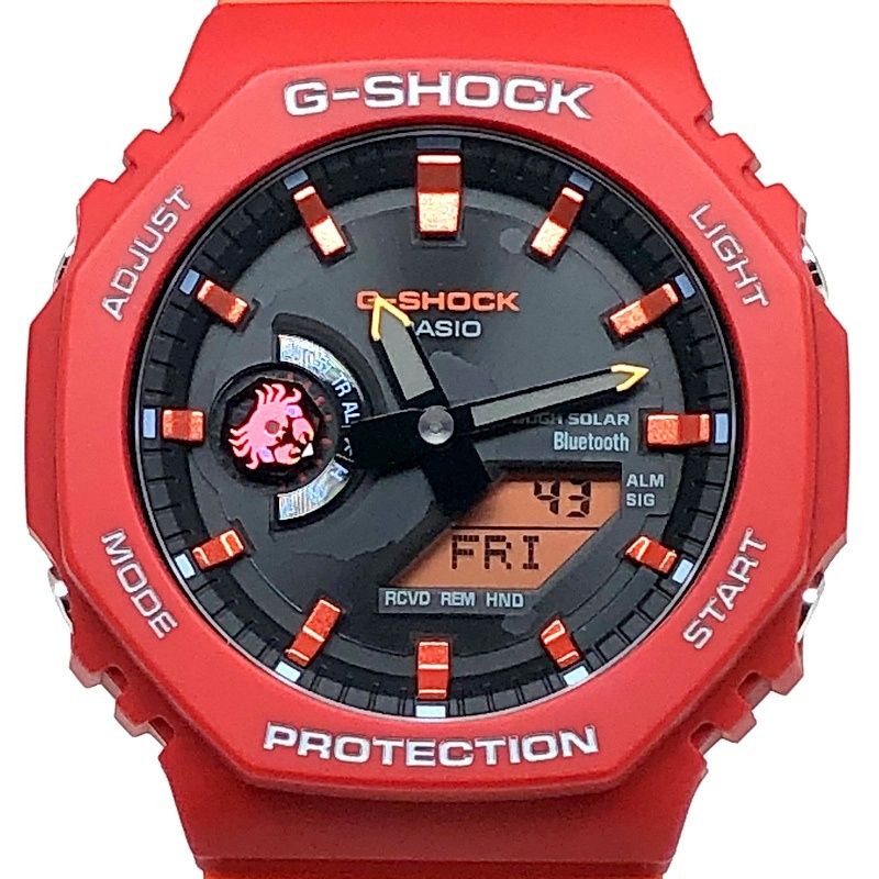 G-SHOCK ジーショック GA-B2100DF-1A チャールズ・ダーウィン コラボ ガラパゴスベニイワガニ カシオーク 2025年11月発売