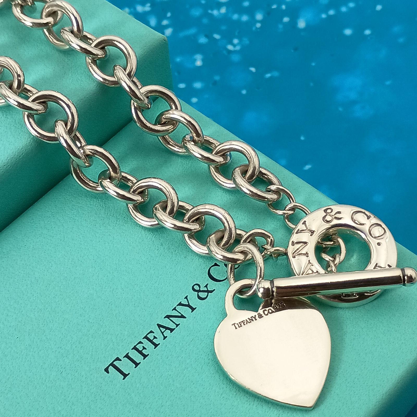 TIFFANY&Co.　 ティファニー 　2way　リターントゥ ハート タグ トグル　ネックレス　ブレスレット　チョーカー　レディース　メンズ　シルバー925 　AG925　キューティーブロンド