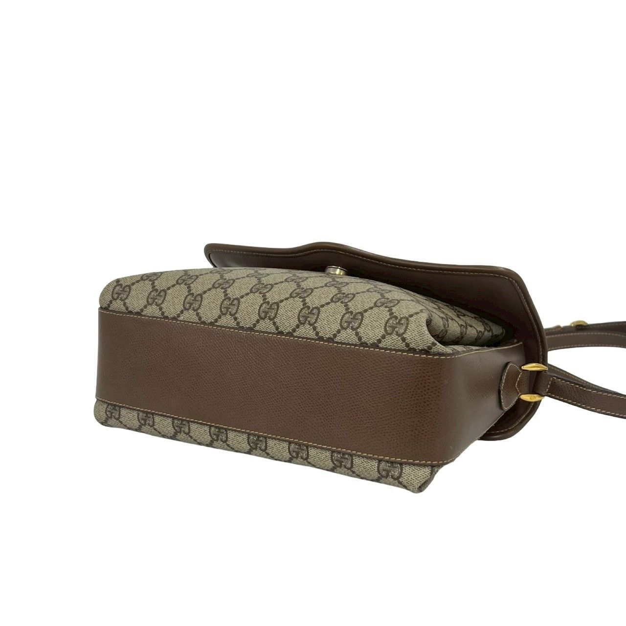 極 美品 GUCCI グッチ オールドグッチ ヴィンテージ GG ロゴ 金具