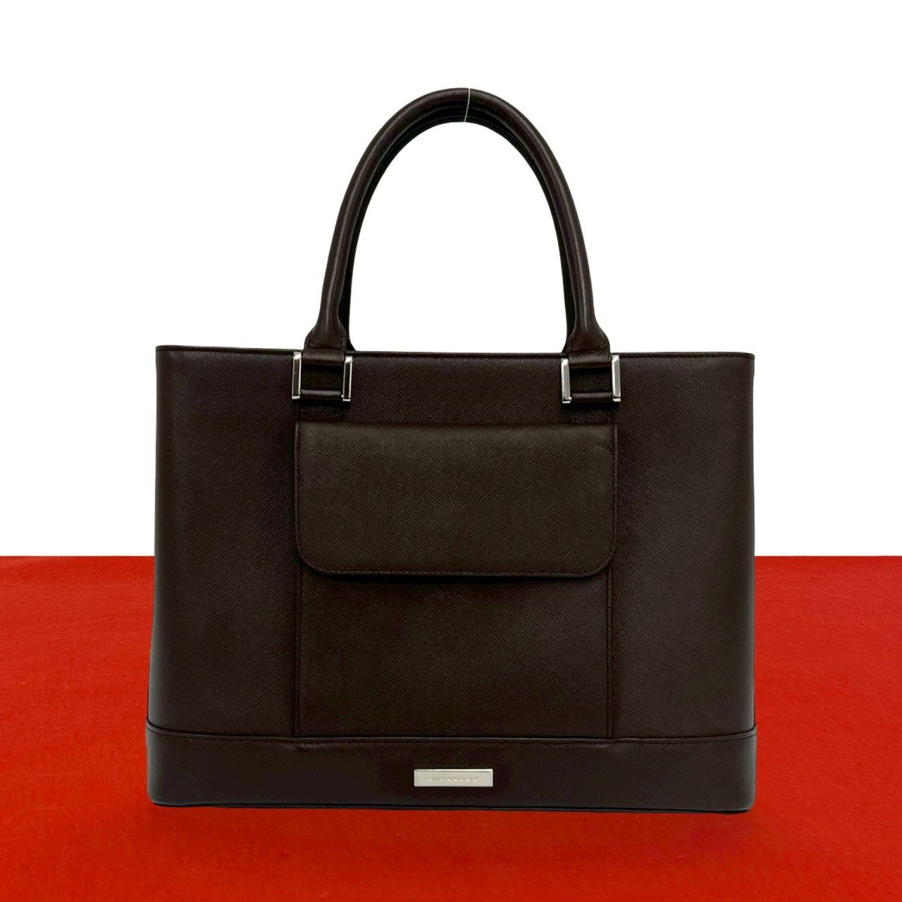 極 美品 希少品 BURBERRY バーバリー ロゴ 金具 ノバチェック 柄