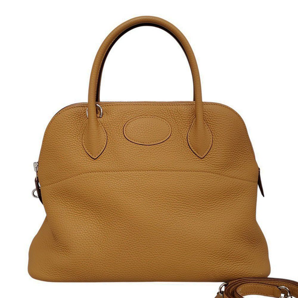【中古】エルメス HERMES ボリード31 トリヨン セサミ SV金具 Z刻印/MA2407006