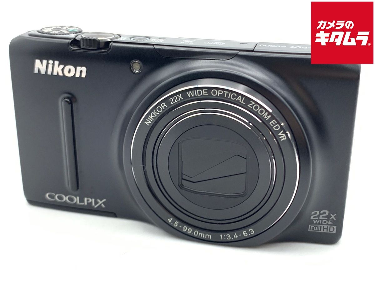 【中古】 【良品】 ニコン COOLPIX S9500 BK マットブラック