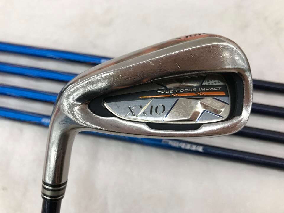 ダンロップ　XXIO 10 ネイビー　MP1000 ネイビー　Sフレックス　アイアンセット　中古　ゴルフドゥ！荒川沖店【最短即日発送】