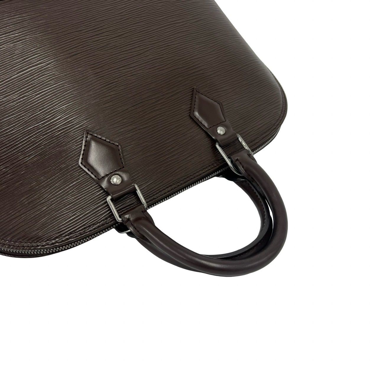 Louis Vuitton エピレザー ブラック ボストンバッグ 極 美品 LOUIS VUITTON ルイヴィトン アルマ エピ レザー 本革