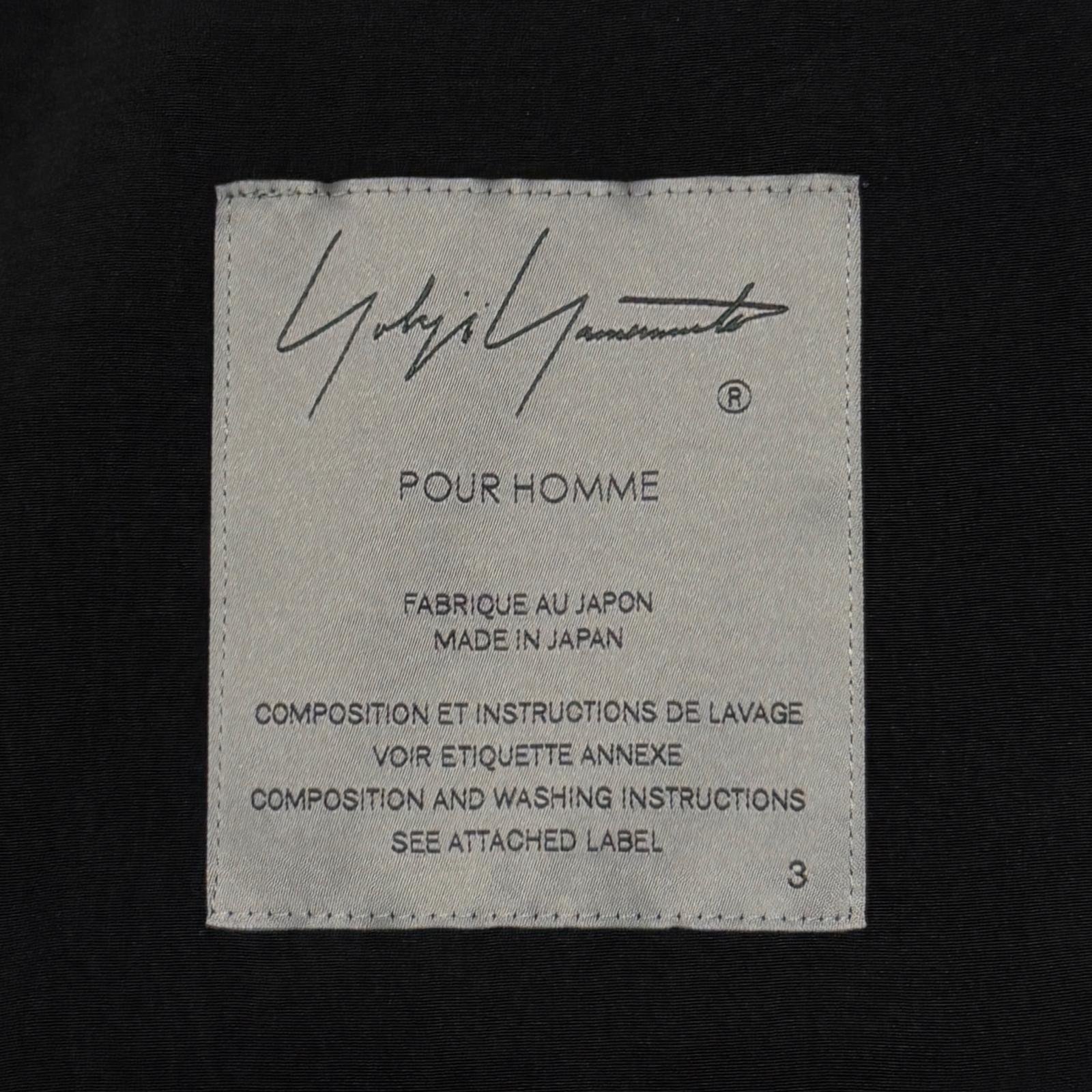 参考上代121000円 未使用 Yohji Yamamoto POUR HOMME 25AW Ta TUXEDO 