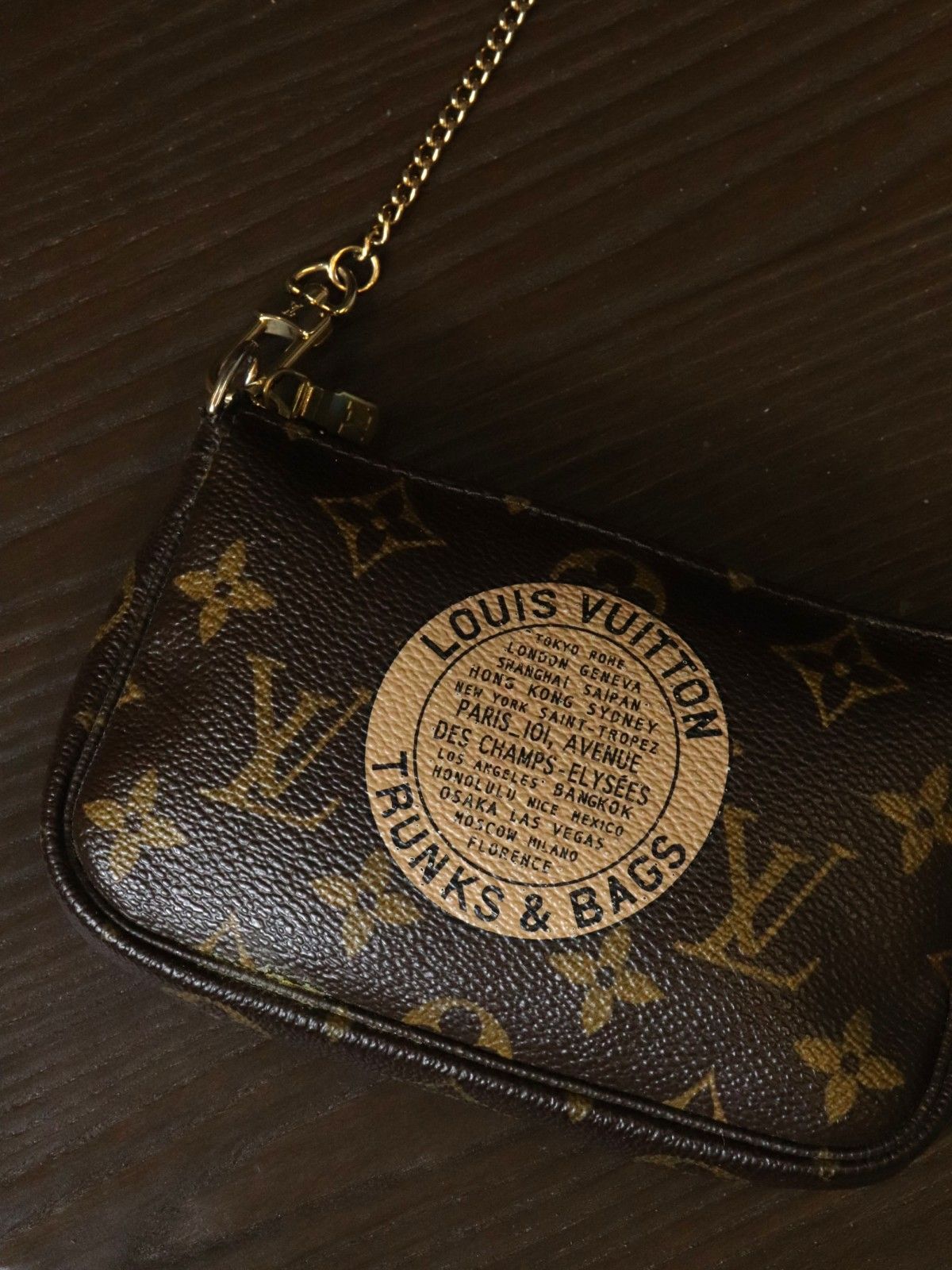 Louis Vuitton ルイ・ヴィトン M60153 ミニポシェットアクセソワール T&B ポーチ ハンドバッグ モノグラム ヴィンテージ