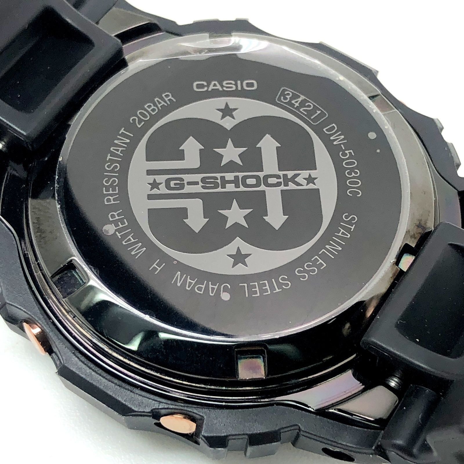 G-SHOCK ジーショック DW-5030C-1 30th ANNIVERSARY Resist Black G