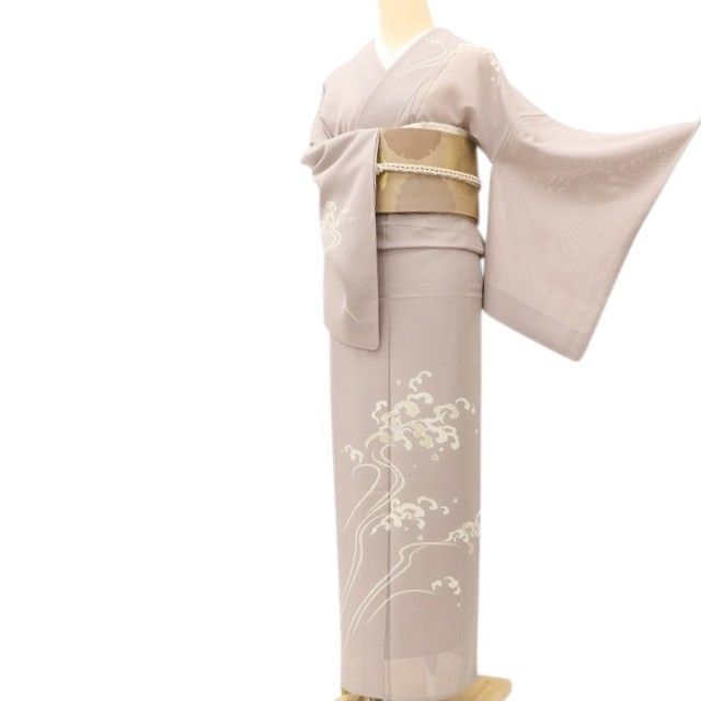 Ponta プロフ必読様専用/百華❀Y5125◇美品 夏着物 絽 正絹 手縫い