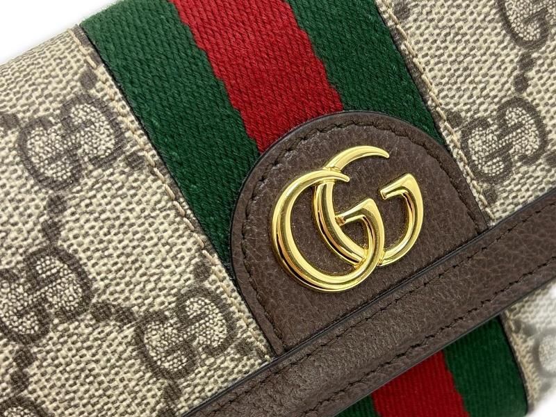 GUCCI グッチ GGスプリーム コンチネンタルウォレット 財布・小物
