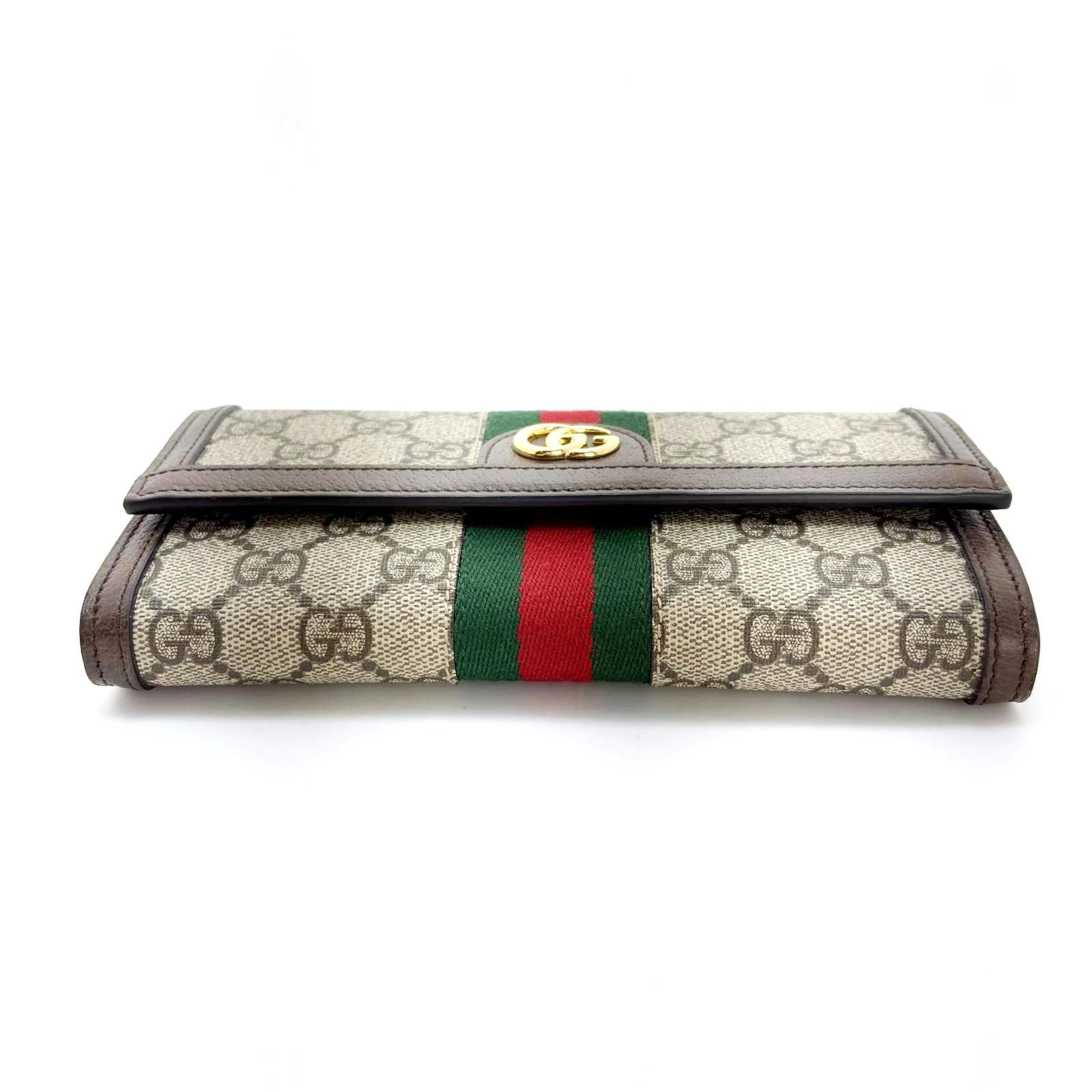 GUCCI グッチ GGスプリーム コンチネンタルウォレット 財布・小物