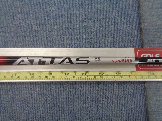 中古シャフト USTマミヤ ユーエスティーマミヤ ATTAS RX SUNRISE RED 5