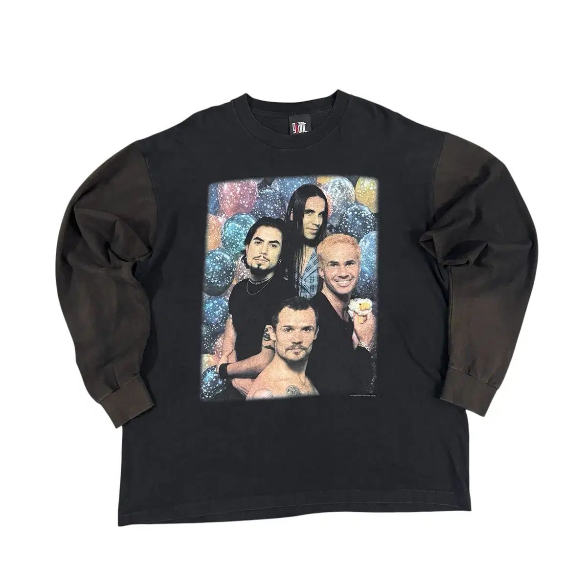 ヴィンテージ 90s レッドホットチリペッパーズ肖像ロングスリーブTシャツ RHCP