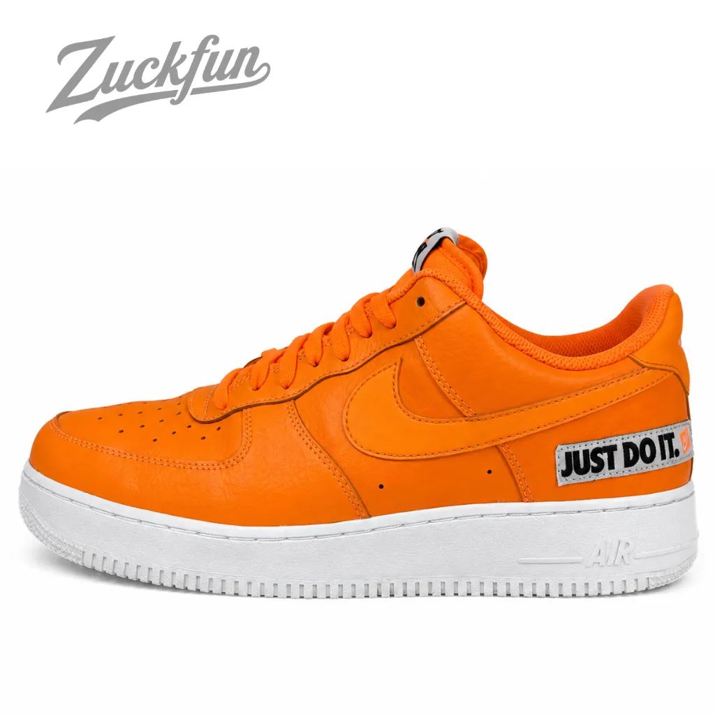 ビックサイズ NIKE AIR FORCE 1 LOW JUST DO IT PACK ORANGE エア フォース 1 ロー カット ジャスト ドゥ イット パック オレンジ ホワイト 白 メンズ ナイキ スニーカー 30cm U09015