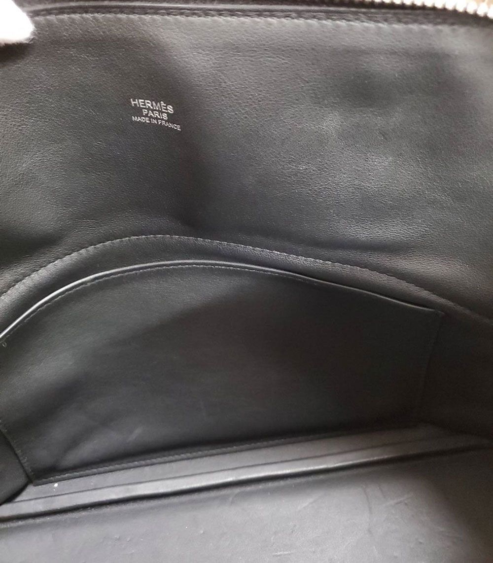 【中古】エルメス HERMES ボリード31 ノワール トリヨン SV金具 Y刻印/MA2408008