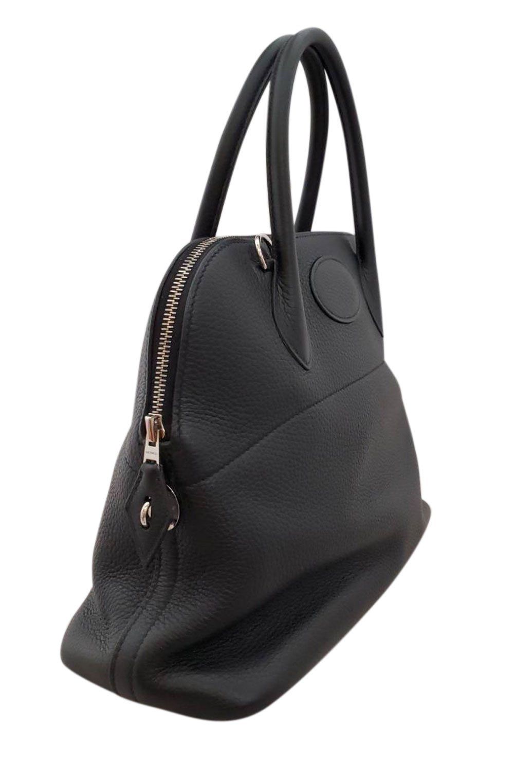【中古】エルメス HERMES ボリード31 ノワール トリヨン SV金具 Y刻印/MA2408008
