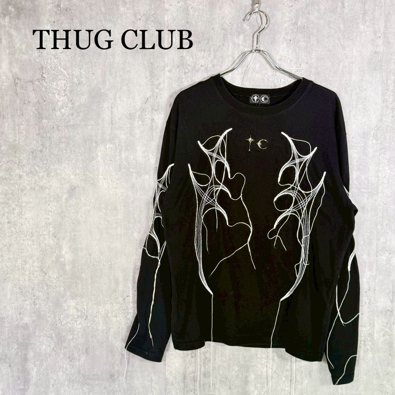 『THUG CLUB』サグクラブ(2) Tribal Tree Sleeve Tシャツ トライバル ツリー ロンT