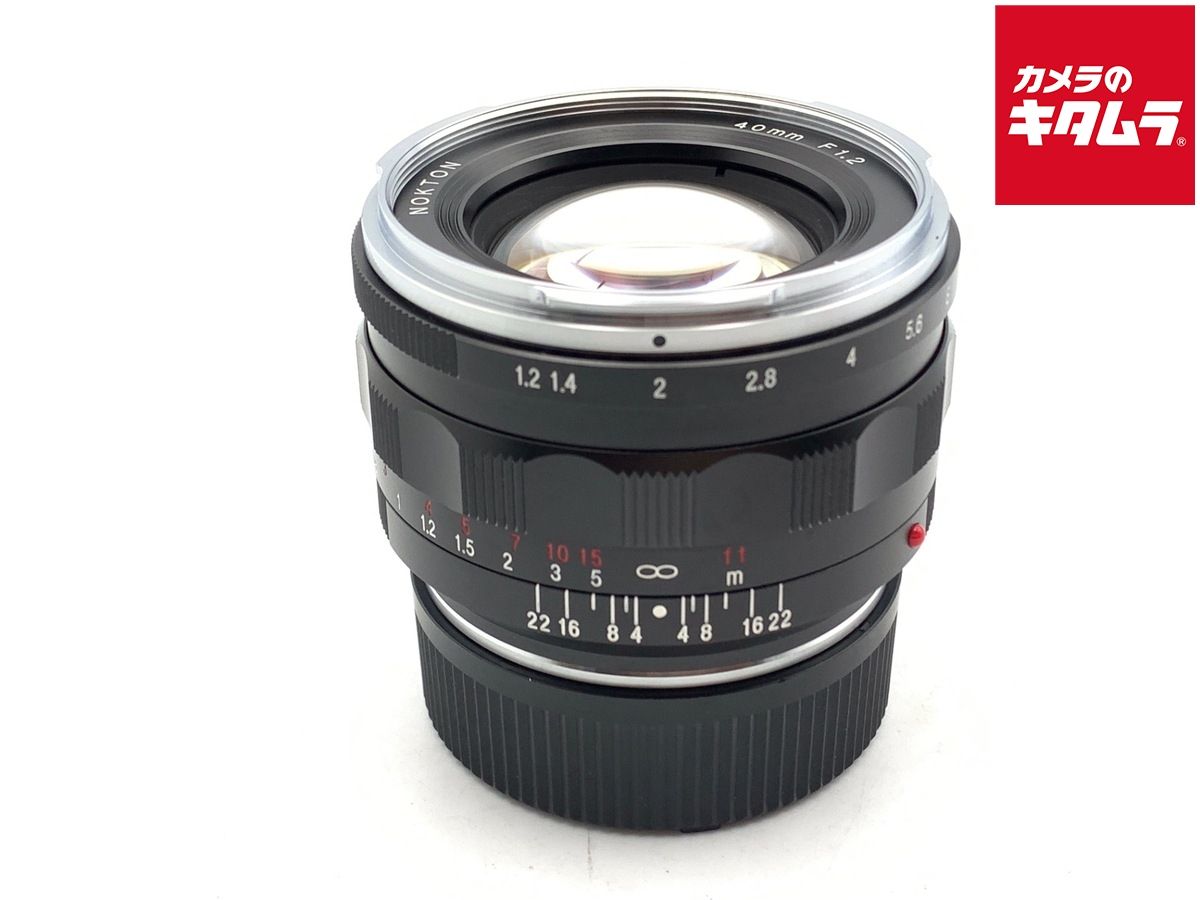 【中古】 【美品】 コシナ フォクトレンダー NOKTON 40mm F1.2 Aspherical VM（ライカM用）