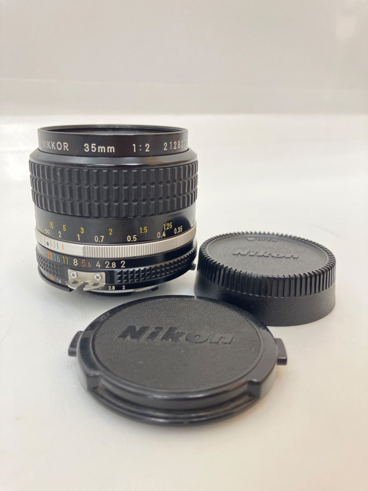 □ Nikon ニコン NIKKOR 35mm 1:2 カメラレンズ