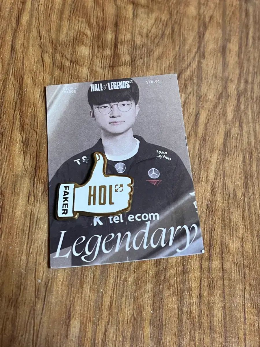 FAKER 限定モデル バッジ (名誉の殿堂)