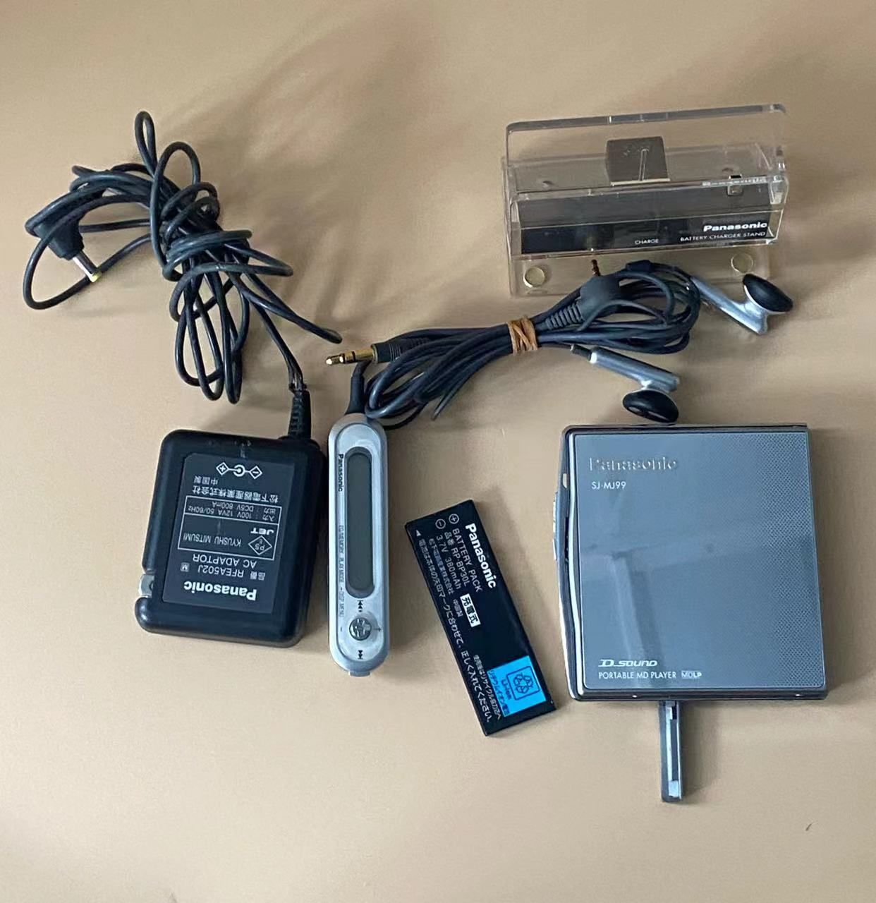 現状品★Panasonic SJ-MJ99 MDLP対応 MDプレーヤー