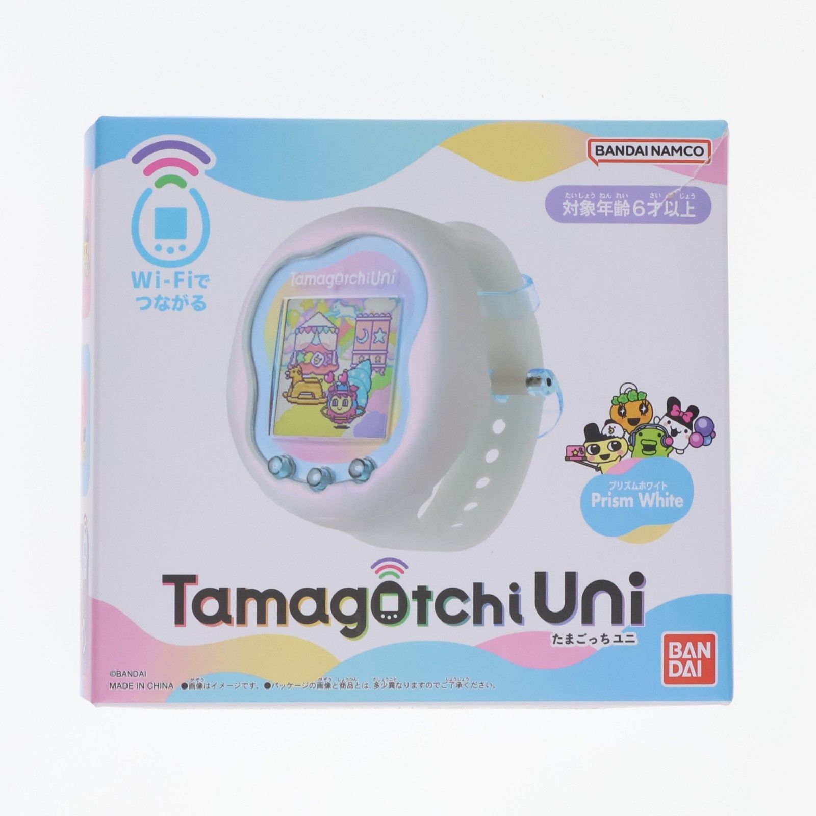 プレミアムバンダイ限定 Tamagotchi Uni Prism White(たまごっちユニ